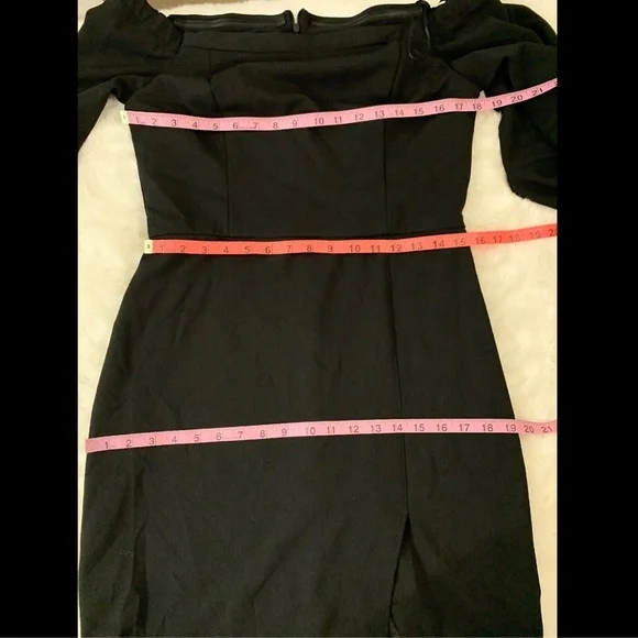 NWT $352 ABS by Allen Schwartz‎ Off-the-Shoulder Cocktail Dress [SZ Large ]